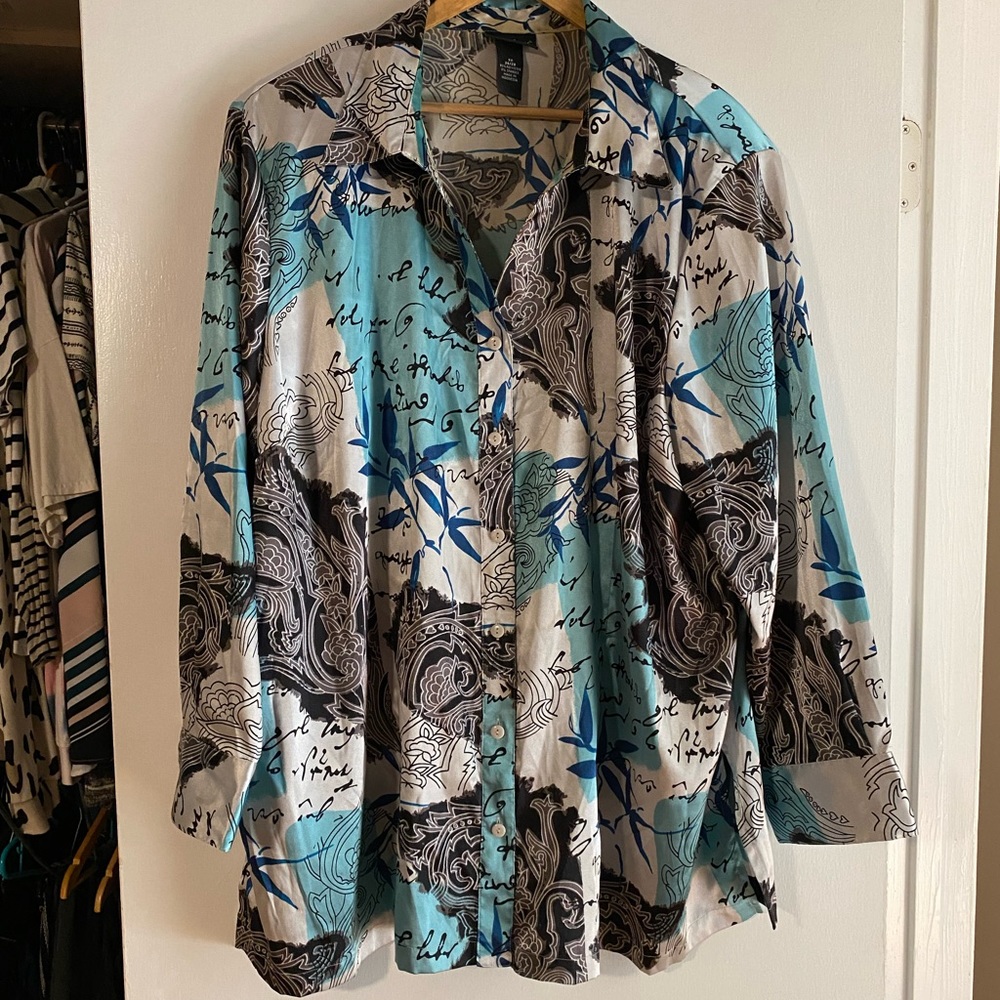 Silky blouse
